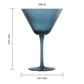 Ripple Martini Glasses: Set of 4