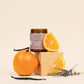 Lavender Vanilla Tangerine Beeswax Essential Oil Jar Candle