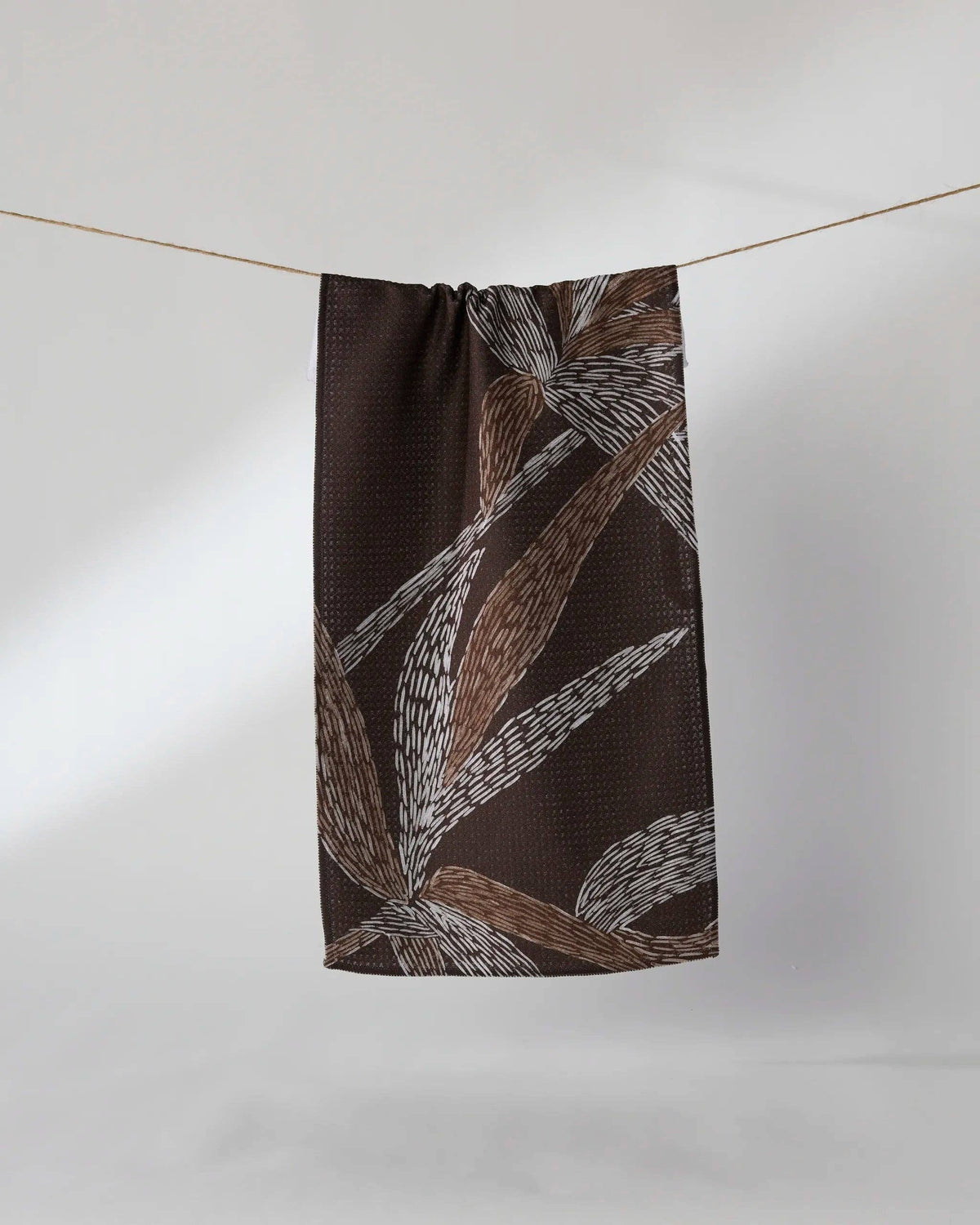 Geometry - Midnight Wildflower Mini Towel
