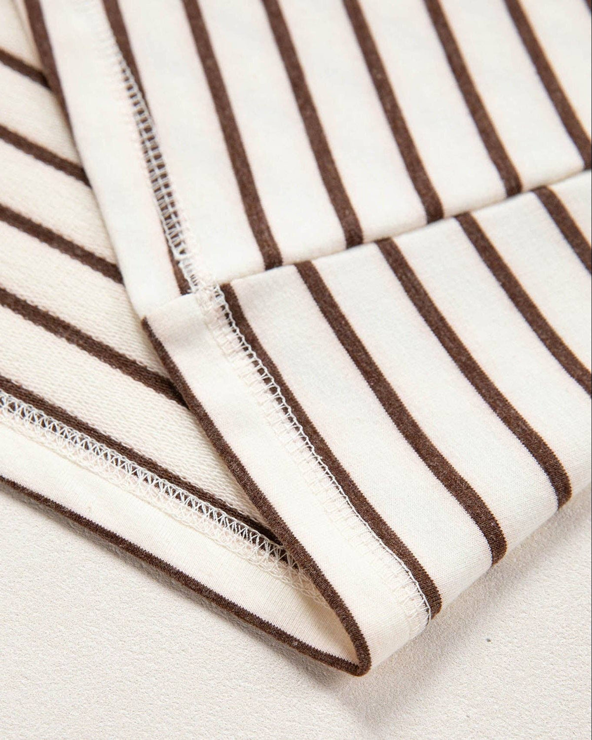 Indie & Co. | Women's Apparel - Serena Stripe Loose Tank Top - Brown | Tank Top | Loose Fit: Rayures marron / 95 % coton+5 % élasthanne / M
