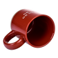 Mug: Ho Ho Ho Red Stoneware Coffee Mug