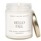 Candle: Hello Fall 9 oz Soy Candle