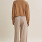 in february - EVERYDAY ESEENTIAL EASY LAYERING BALLOON SLV WAFFLE CARDIGAN: ROSEWOOD / M