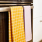 Summer Stripe Pink Tea Towel