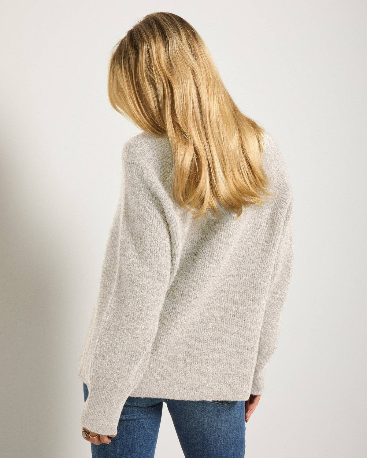 Seventy Eight and Sunny (SEAS) - Driftwood Sweater: Olive Marled / S