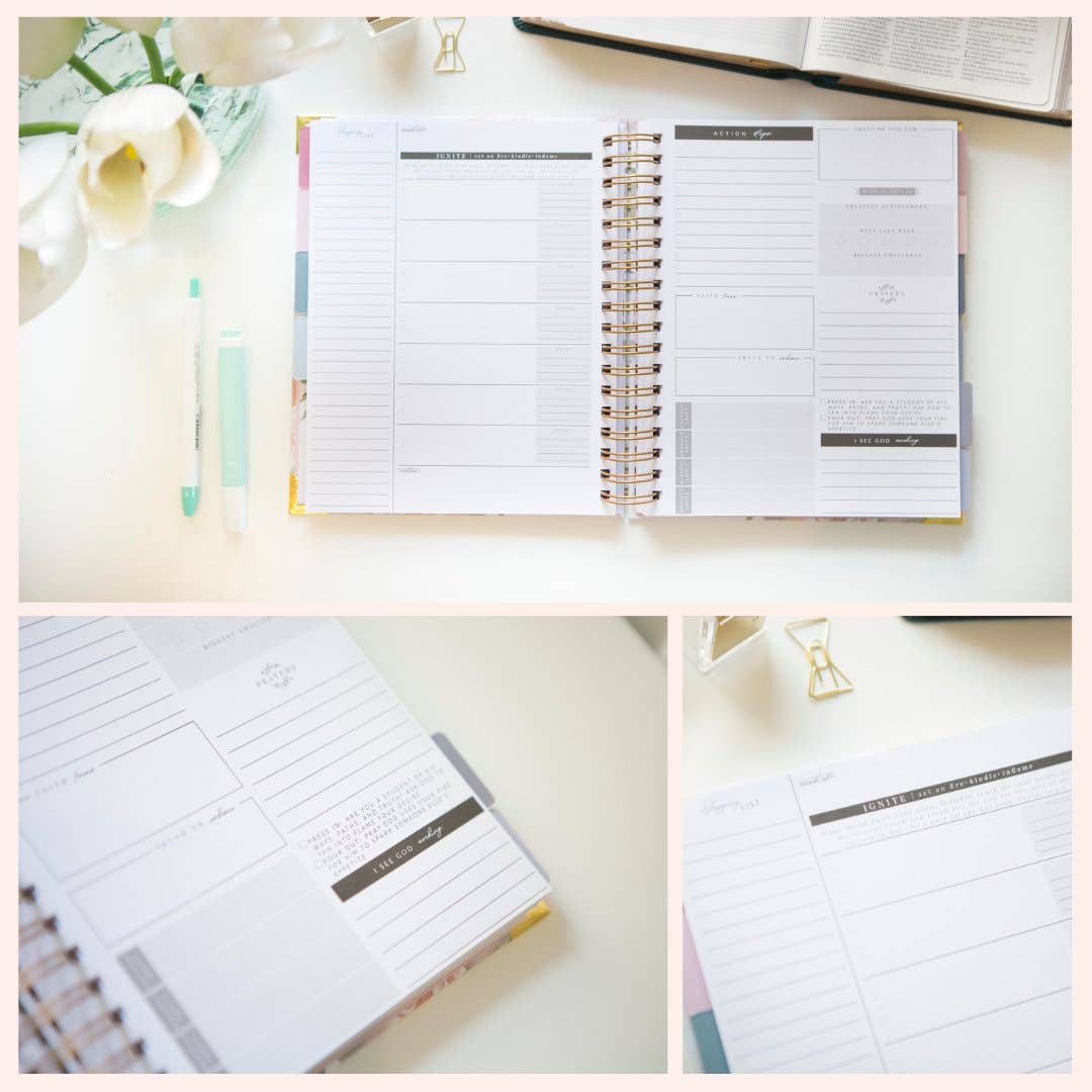 Chosen & Cherished - Christian Daily Planner | Christian Planner for Women