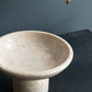 Marble Elegance Pedestal Bowl:  7x7x4"