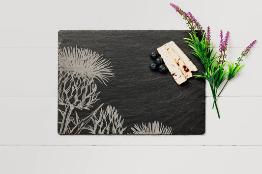 Contemporary Thistle Slate Cheese Board