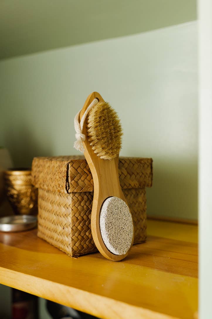 Bamboo Pedicure Brush