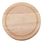 Round Wd Cheeseboard with 4 Handled Utensil