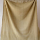 Recycled Wool Blanket in Mustard Herringbone