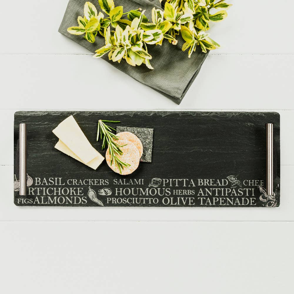 Small Antipasti Slate Serving Tray