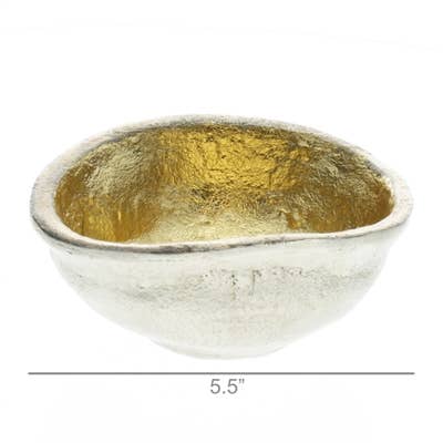 Strada Organic Cast Metal Bowl- Large