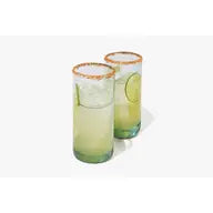 Handblown Mexican Highball Glasses- Set of 4