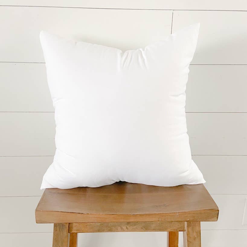 Luxury Faux Down Pillow Insert- 18x18