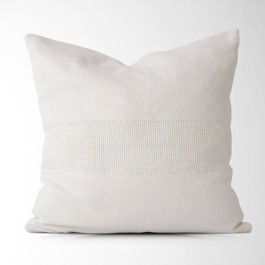 Lennox Woven Textured Pillow Cover: 20x20