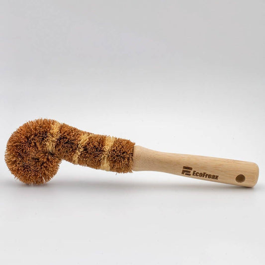 Wooden Handle Bottle Brush - coconut bristles