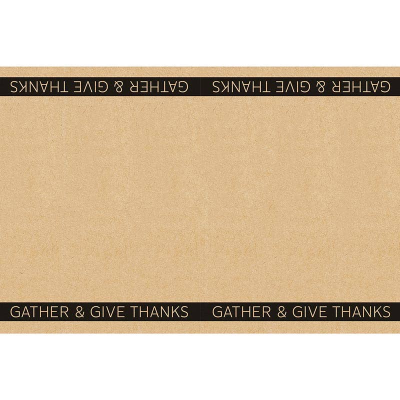 Charcuterie Paper Roll - GATHER & GIVE THANKS