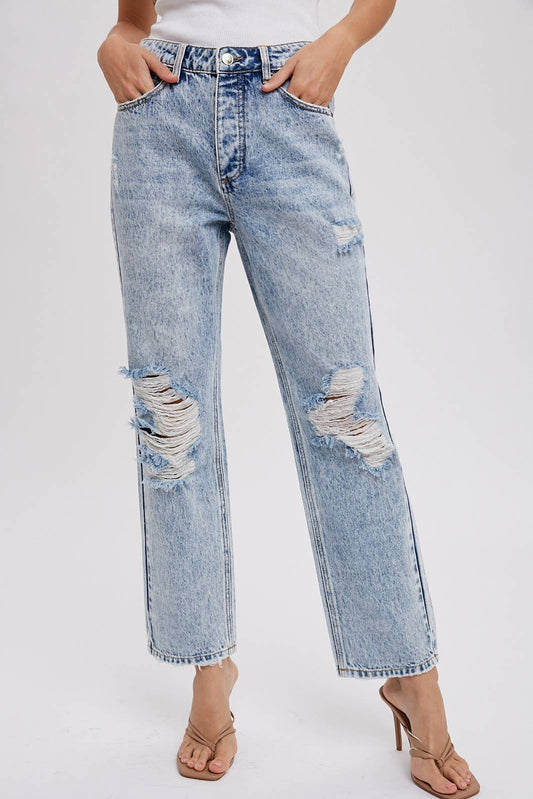 High Rise Loose Jeans