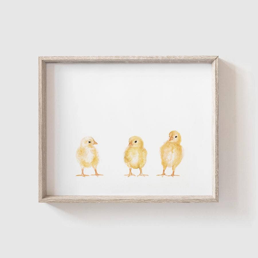 Chicks Art Print (Unframed)