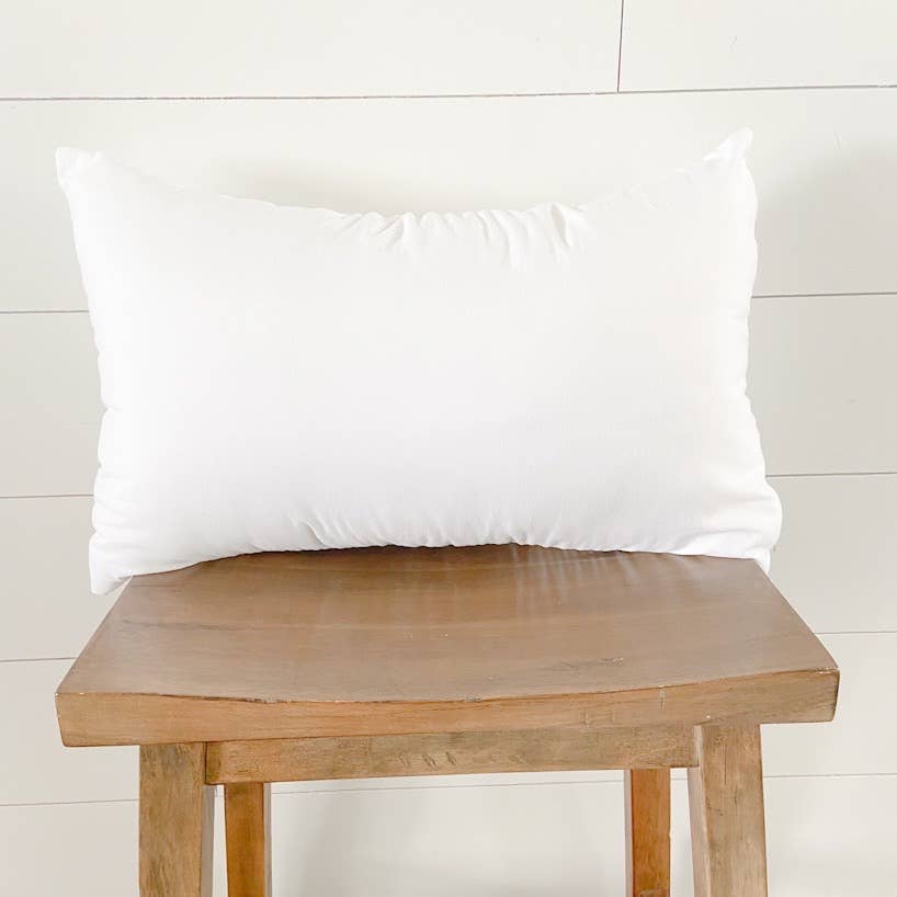 Luxury Faux Down Pillow Insert- 12 x 20