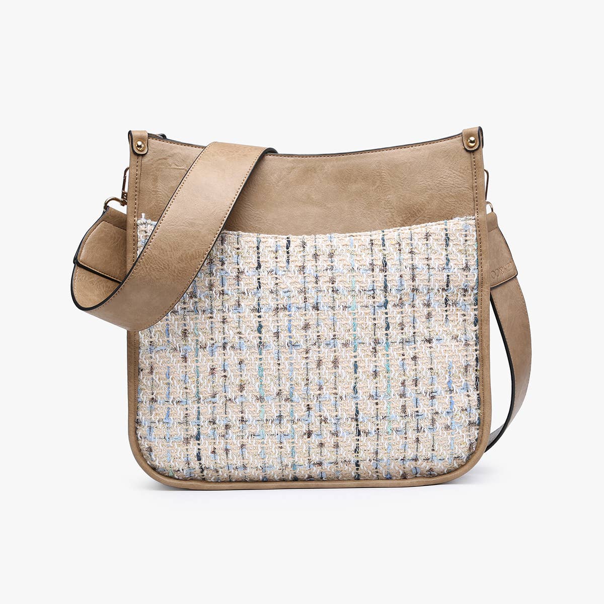 Chloe Tweed Crossbody w/ Guitar Strap