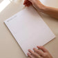 Weekly List Pad