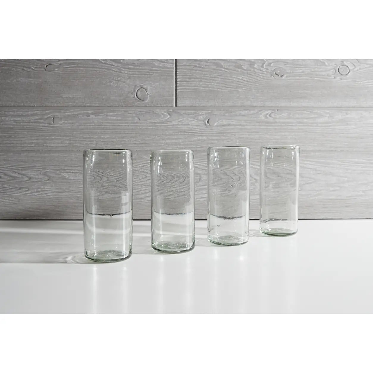 Handblown Mexican Highball Glasses- Set of 4