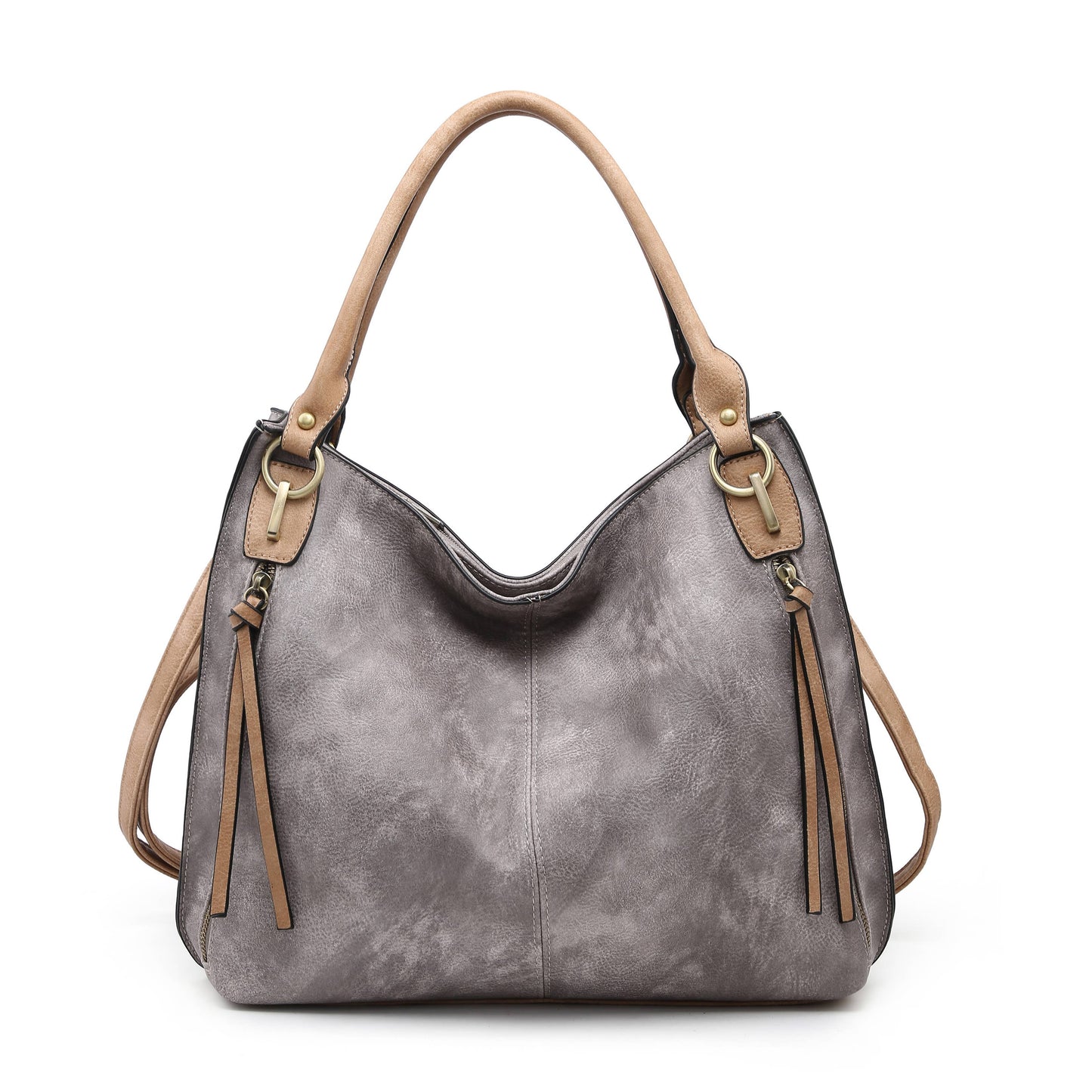 Connar Distressed Side Pocket Tote